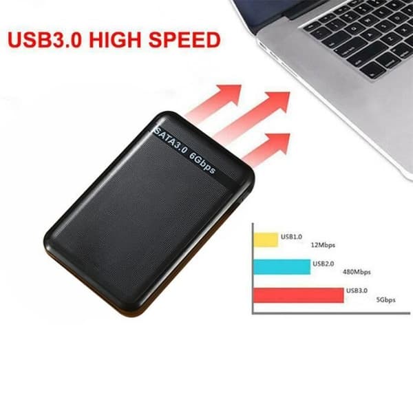 1TB extern hårddisk - USB 3.0 - Elements Portable - Svart - LEMONBEST