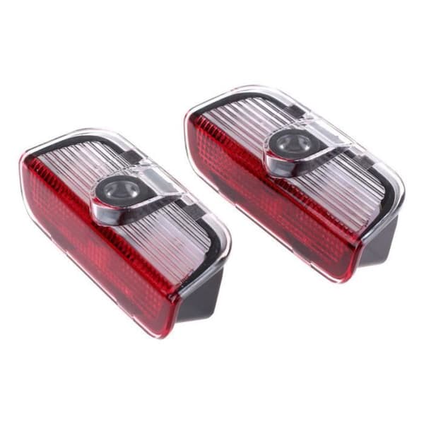 2 stk. LED bildør velkomstlys logo projektor til VW Passat B6 B7 CC Golf 6 7 Jetta MK5 MK6 Tiguan Scirocco