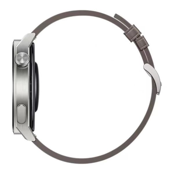 Rannekoru - Huawei Watch GT 3 Pro - Nahka - Solki - Harmaa