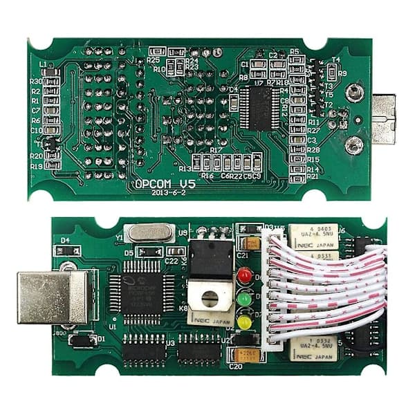 Diagnoseverktøy for Opel Op Com Op-com Pic18f458 fastvare Opcom V1.99