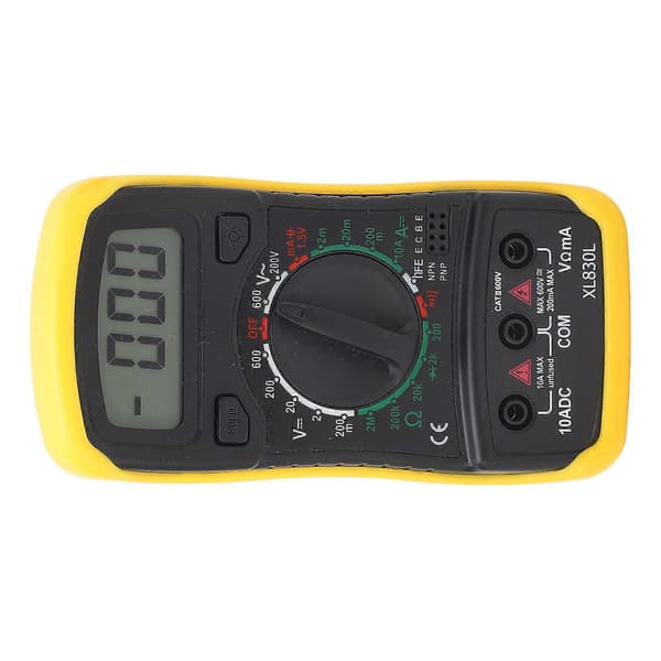 Högkvalitativ digital multimeter med hög precision, automatisk områdesval, DC AC