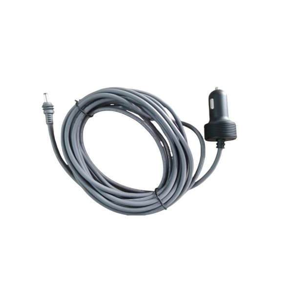 Egnet for mini bil sigarettenner enhet, 5m DC-hode billadekabel