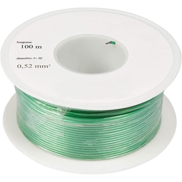 Elektrisk gjerdetråd - GOTOSEEU - 0,5 mm² - 100m - Anti-rømming - For hunder
