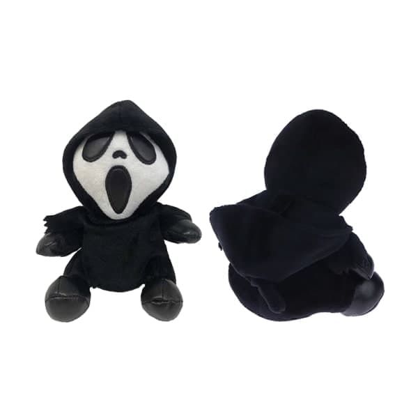 IC 17CM Plys Ghostface Legetøj Tegneserie Spil Sort Ghostface Tøjdyr P[HK]