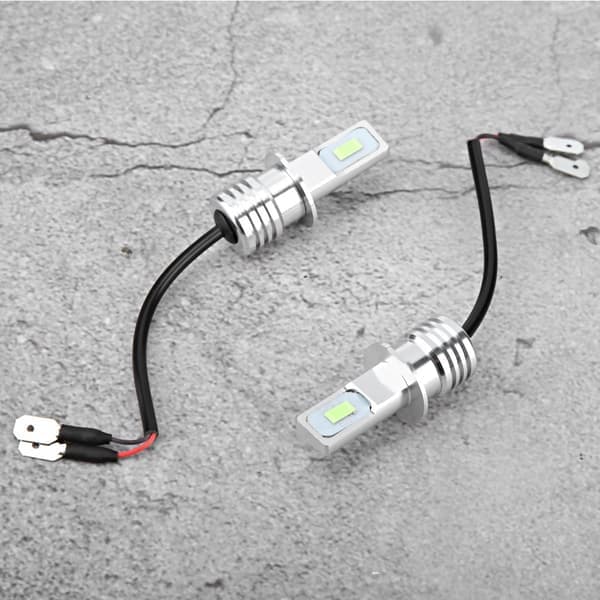 stk H3 80W 8000K LED tåkelyspære isblå 12V 24V universal