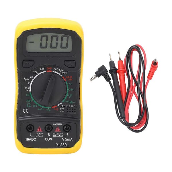 Digitalt multimeter af høj kvalitet, højpræcisions automatisk rækkevidde DC AC