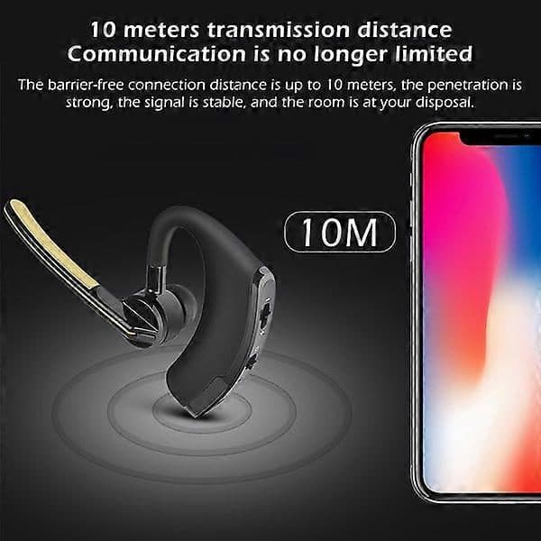 2025 Siste Modell Håndsfritt Øretelefon Headset for iPhone, Samsung, Android
