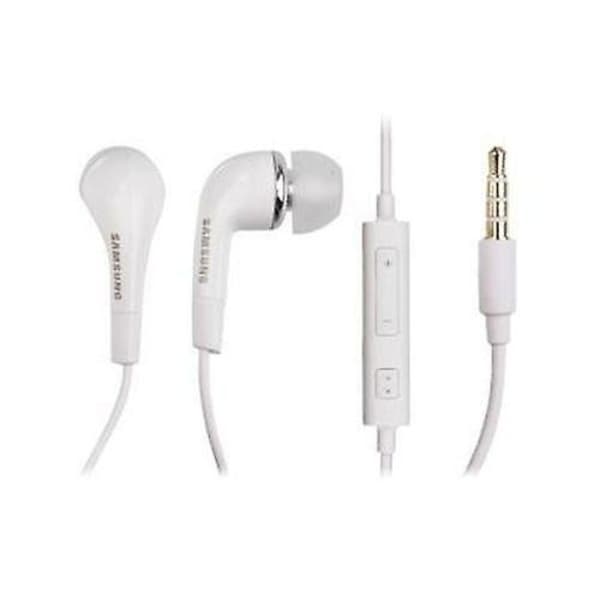 Samsung EHS64AVFWE Headset InEar Hörlurar Galaxy S10 S9 S8 S4 S5 S6 S7 Note vit