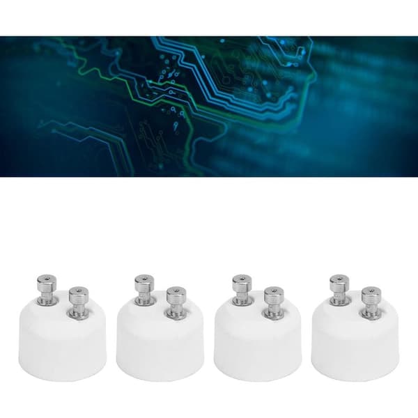 GU10 til MR16 lampeholder, 4 STK GU10 til MR16 adapterkontakt LED-lysomformer adapterpæreholder for halogen LED-lampe