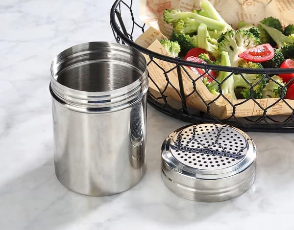 Saltkar i rostfritt stål för salt, socker, kryddor och peppar