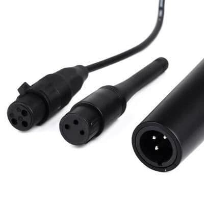Kablet 2-i-1 trådløs håndholdt mikrofonmodtager - Envejs system