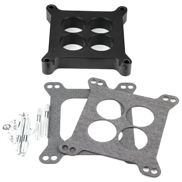 Fenolisk karburatorafstandsstykke 1\" 4bbbl SBC BBC BB passer til Holley SB Chevy Ford, A