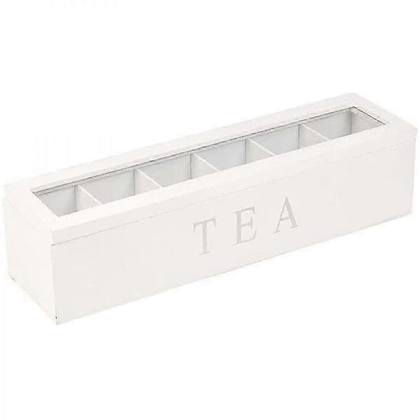 Telåda med fack, tepåselåda för att bevara aromen