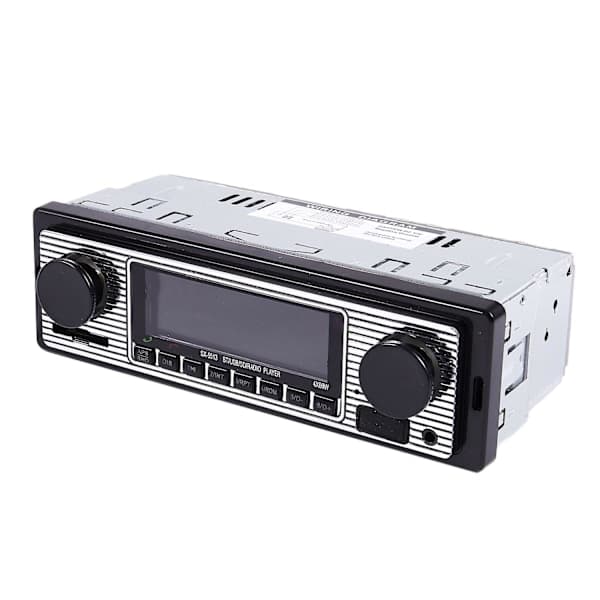 Bluetooth Vintage Bilradio, MP3-spiller Stereo, USB AUX Klassisk Bilstereo Lyd
