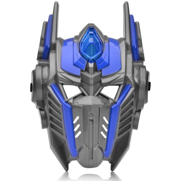 Barns Ljusmask Transformers Kostym Superhjälte Ljusmask Black