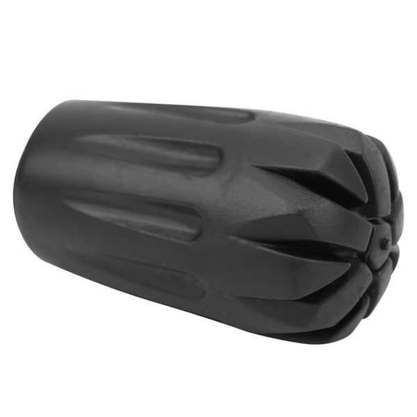 Gångstavsspetsar - Hylsskydd - TPR-elastomer - 11 mm - 38 mm - 25 stycken