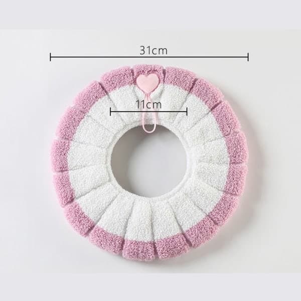 4-pack varm stretch toalett universal tvättbar toalettsitsdyna