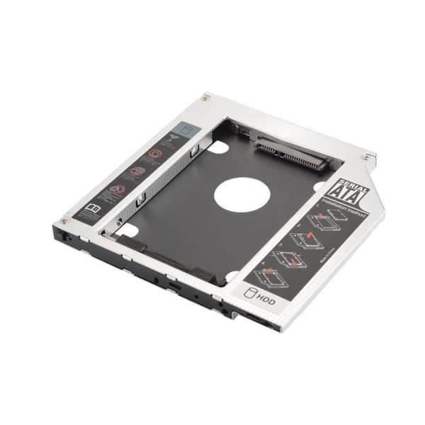 Caddybox - Universal - 9,5 mm - SATA - 2,5 tum