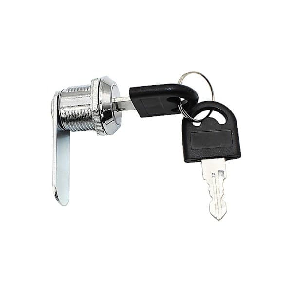 Knastlås Skabslås Notched 16mmNotched
