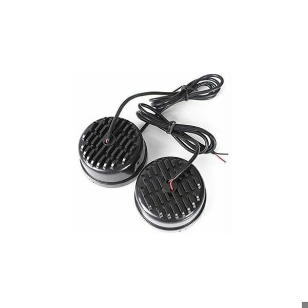 Universal rund 9-LED dimljus (vitt ljus), 12V, 4.5W, bildimljus, 2-pack