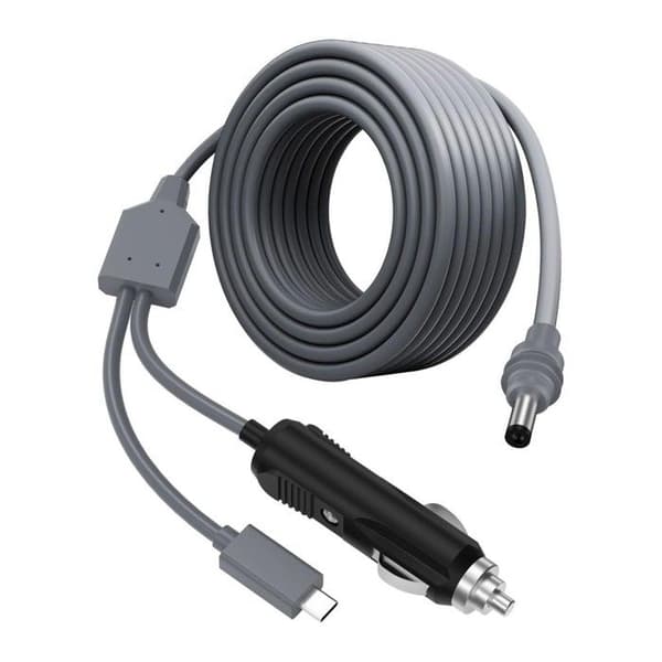 5m Mini Type-C - 3-in-1 USB-virtalähde