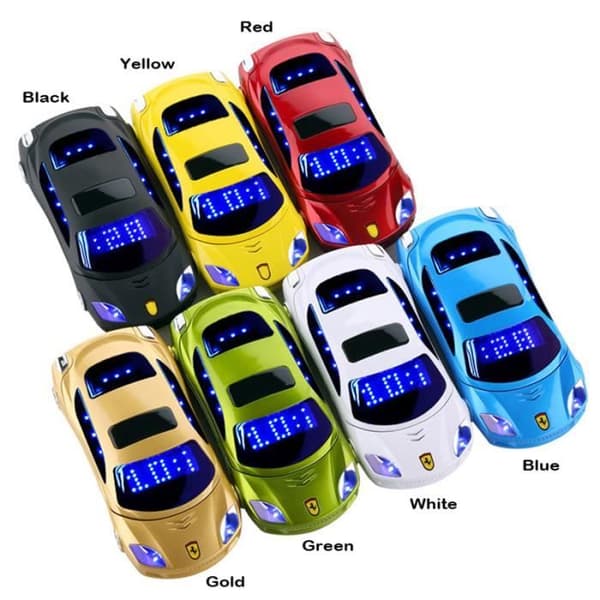 Mobiltelefon - Flip - Minimodel - Dobbelt SIM-kort - Bluetooth - Blå