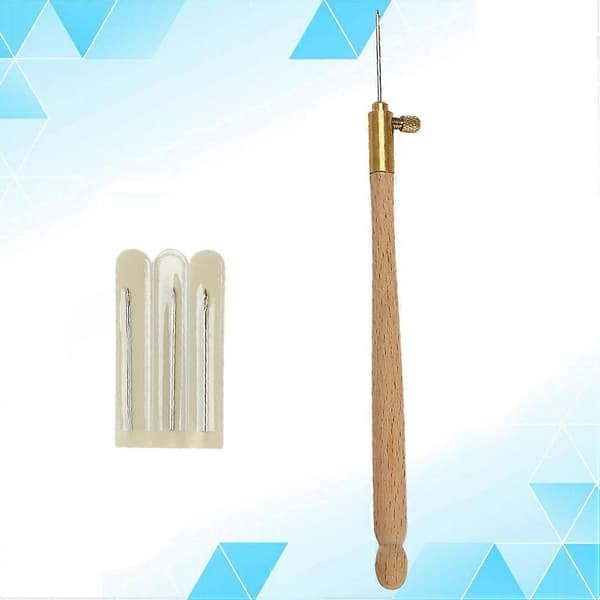 Broderipenna Punch Needle Broderinål Pennverktygssats 4st[HK]