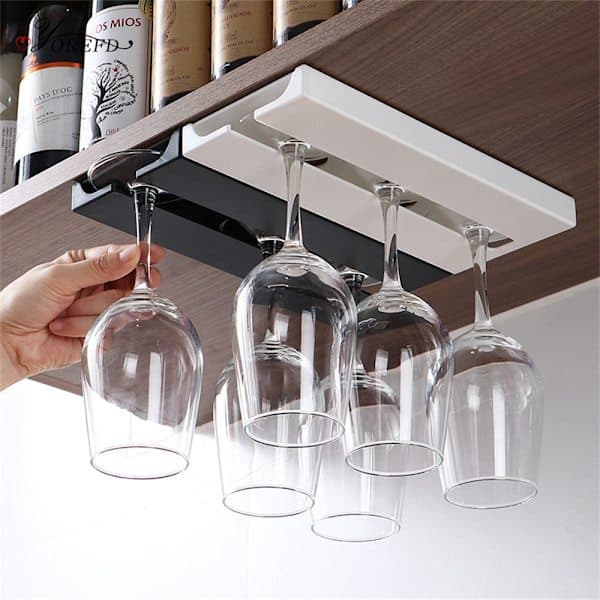 Veggmontert vinstativholder white