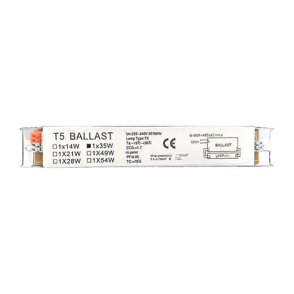 Industriell elektronisk lysrørballast T5 lysrørballast - Perfekt 1x35W