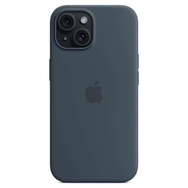 Mobilskal för iPhone 15, MagSafe-kompatibel, Silikon, Reptålig, Röd Pink