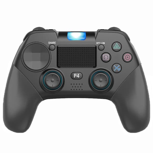 P01P4 Gamepad Bluetooth 5.0 kuusiakselisella langattomalla ohjaimella Android- ja iOS-puhelimille (keltainen)