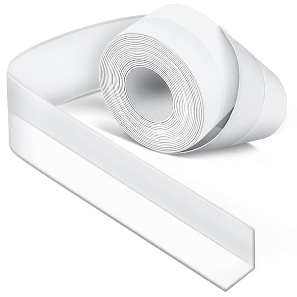 Tätningslist - Vit silikon - 3.2M - Vattentät - Mögelresistent