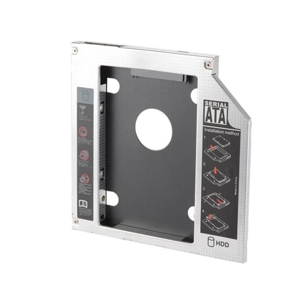 Caddybox - Universal - 9,5 mm - SATA - 2,5 tum