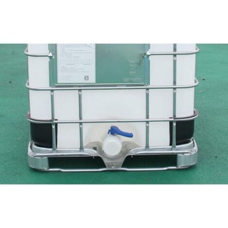 1000L Plasttankventil, 62mm IBC-adapter, Universaladapter til 1000 liters tanke