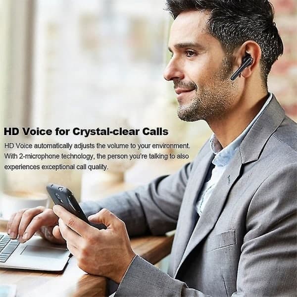 Stealth Talk 45 Bluetooth Håndsfrit Headset - Sort