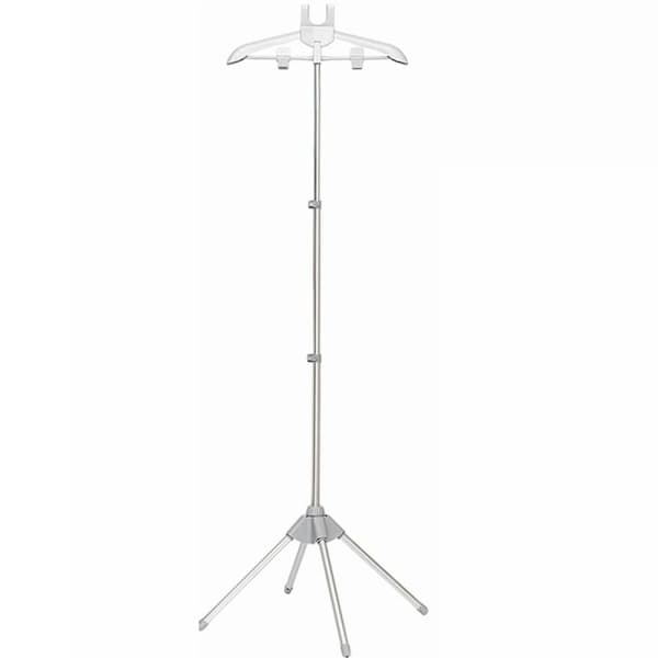 Gulvmonteret strygestativ dampstativ Grey
