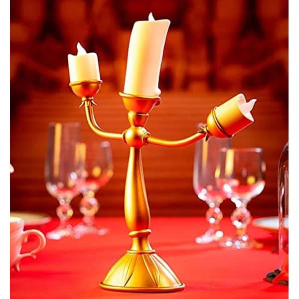 Skønheden og Udyret Lumiere Lampe