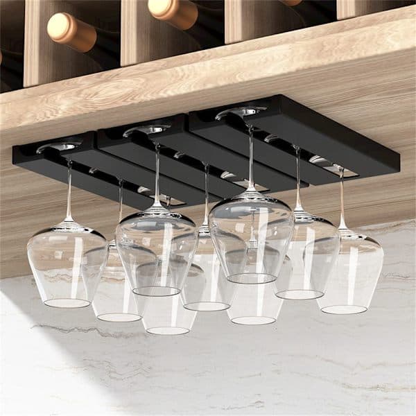 Veggmontert vinstativholder white