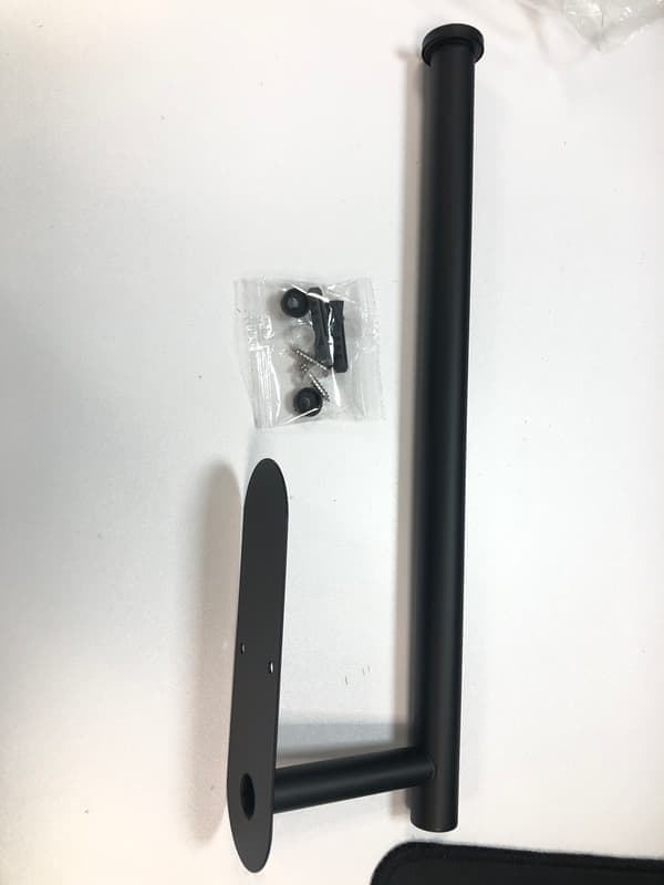 Itsekiinnittyvä talouspaperiteline keittiöön, hopea