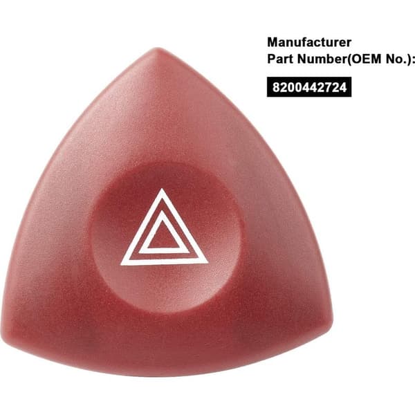 Bryter for nødblinklys for Espace Laguna Vivaro Primastar 8200442724