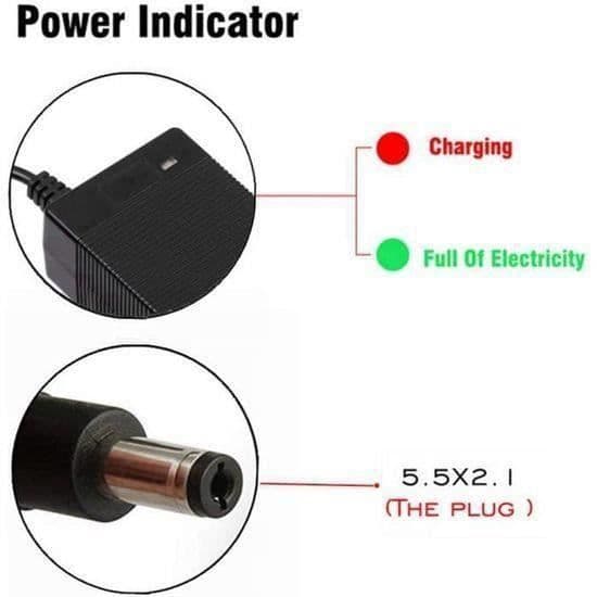 36V lader for Nakamura E-Summit 700, E-Summit SUV, E-City 100 og E-Fit 150W elektriske hybridsykler