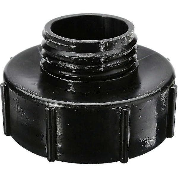 IBC-adapter DN80 3 \" S100x8 100mm groft gevind til reduktion DN50 2 \" S60X6 60mm til regnvandstank