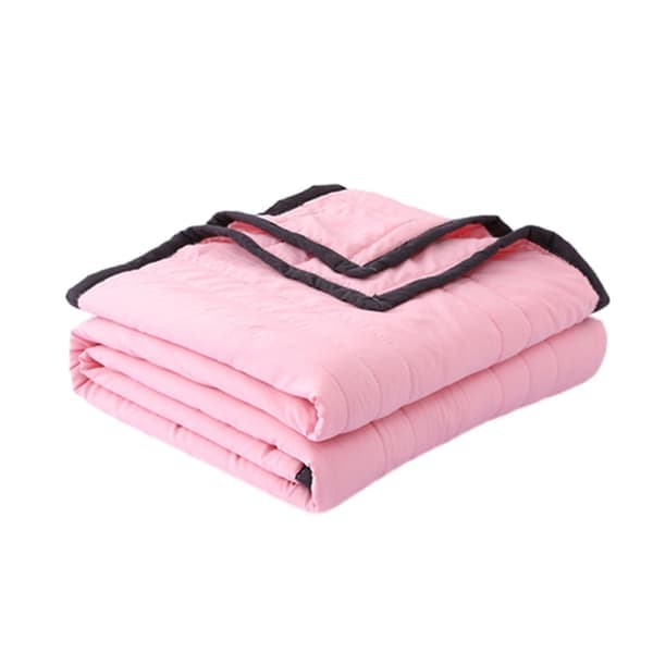 Sommerkøletæppe - Køletæppe til varme, søvnløse og svedige nætter, dobbeltsidet køletæppe til alle årstider Rosa-xindaren size:100x150cm