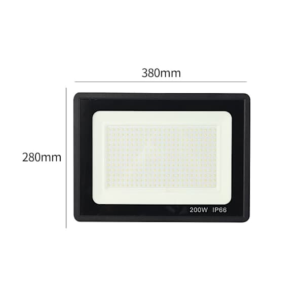 LED-spotlight, 200W 25000lm udendørs LED-spotlight, 6000K LED-spotlight-FA7-