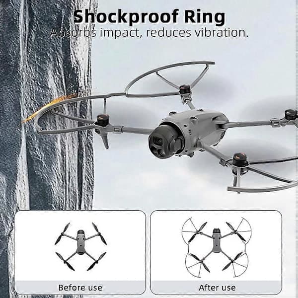 För DJI MAVIC 4 PRO Drönarpaddelskydd Propellerskydd Kollisionsskydd