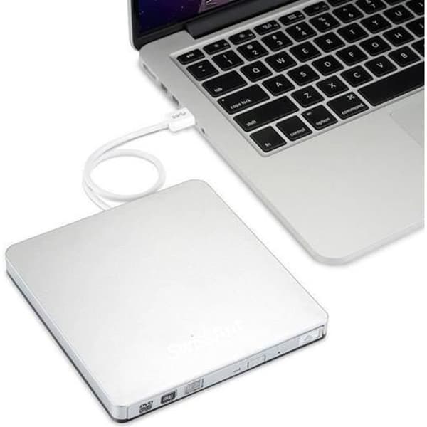 DVD-brenner - X-Century - CD/DVD-RW-stasjon - USB - Kompatibel med MacBook og PC - Svart