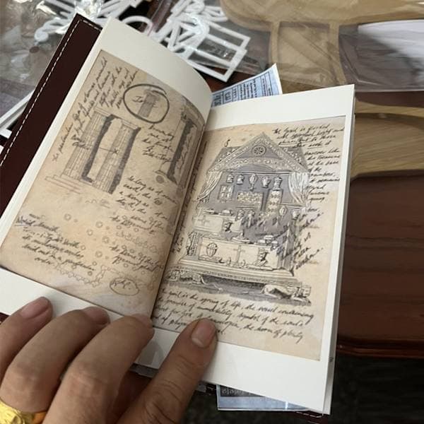 Indiana Jones Holy Grail Dagbog Rekvisitter Replika Dagbog
