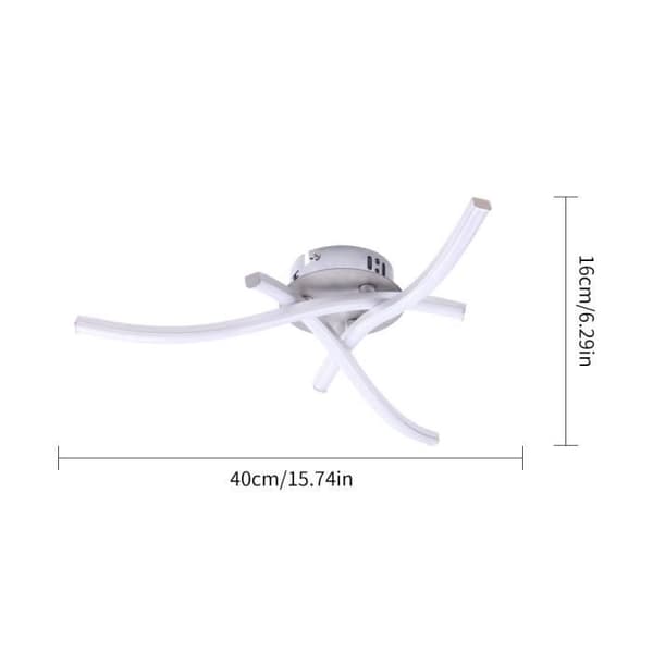 LED-kattovalaisin - Moderni - Kolmihaarainen - 21W - 1440 lumenia - Harmaa