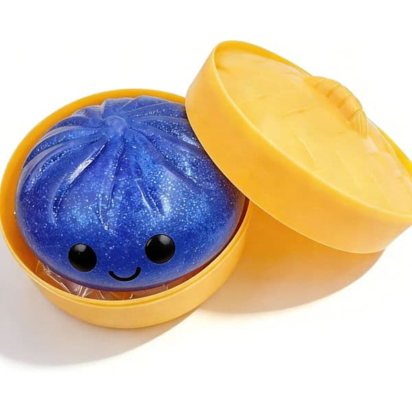 Glittery Dumpling Squishy Legetøjsæske - Stressaflastende Fidget Sansekit[ZHE] 1pc-b