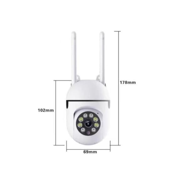 Trådlös WiFi IP-kamera - Videoövervakningsmonitor - Automatisk säkerhetsspårning